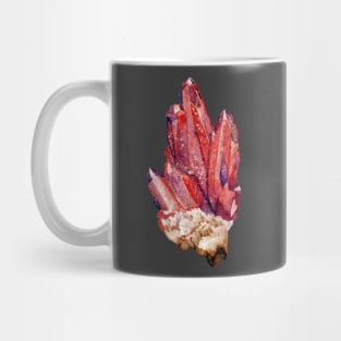 bloodstone crystal cluster. Mug